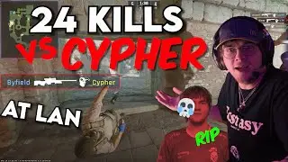 I Played Against CYPHER on LAN 🤬😤