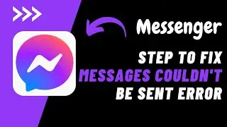 Fix Message Could Not Be Sent Error - Facebook Messenger 2023 ! Fix Messenger Could Not Be Sent 2023