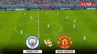 🔴LIVE : MANCHESTER CITY vs MANCHESTER UNITED I FINAL I COMMUNITY SHIELD  I eFOOTBALL PES 21 GAMEPLAY