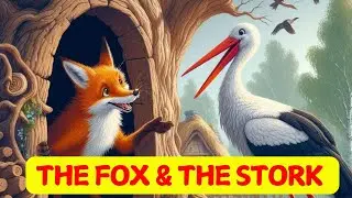 The Fox And The Stork Story | Bedtime Story For Kids in English | Kids Stories@playkidstories