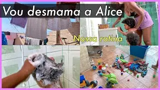 Comprei remedio e vou começar a desmamar meu bb + nossa rotina da manhã + trabalhando em casa