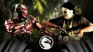 Mortal Kombat X - Sektor Vs Leatherface (Very Hard)