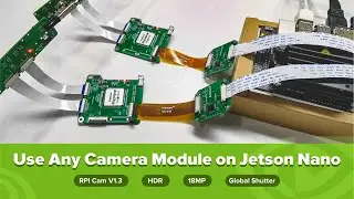 Global Shutter, 18MP Camera Modules and Pi Camera V1.3 for Jetson Nano