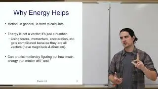 Energy - Descriptive Physics Lecture