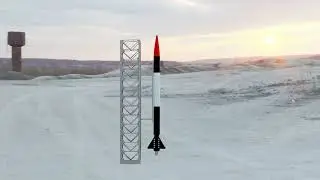 Rocket launched into space Solidworks 3DEXPEIRENCE #shorts