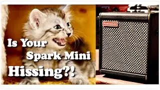 Spark Mini - Strange Hiss Issue - Almost Gated Noise Sound (with no gate!)