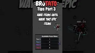 Brotato tips 3 #Shorts