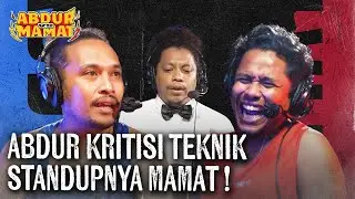 ADU MATERI STAND UP, SIAPA YANG PALING LUCU DI MATA ARIE KRITING?? | ABDUR VS MAMAT EPS 4 - NOICE