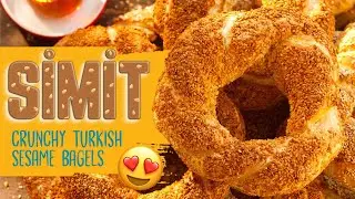 SİMİT RECIPE 🤩 How to Make Simit at Home | #1 Turkish Street Food