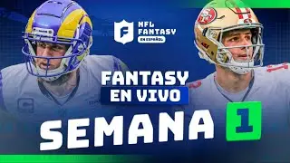 FANTASY EN VIVO: RESPONDIENDO preguntas de última hora Semana 1 NFL