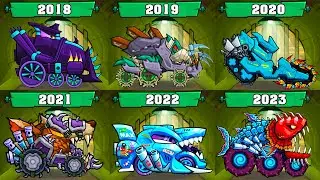 Сравнение Самых Сильных Тачек 2018-2023, битва машин из Car Eats Car 3
