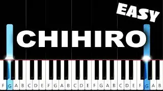 Billie Eilish - CHIHIRO - EASY Piano Tutorial