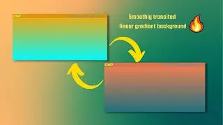 Linear Gradient Smooth Transition Background Using Only HTML & CSS | CodeXpool