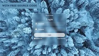 Responsive Login Page Design Using HTML and CSS