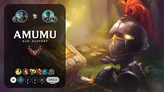 Amumu Support vs Karma - KR Grandmaster Patch 13.1