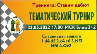 [RU] Тематический турнир 0. Славянская защита на lichess.org