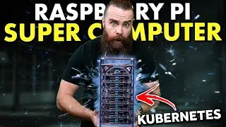 i built a Raspberry Pi SUPER COMPUTER!! // ft. Kubernetes (k3s cluster w/ Rancher)