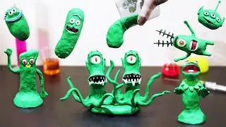 The Green Claymation (a Stop Motion animation)