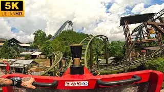 FireChaser Express POV 5K Multi-Launch Family Coaster Dollywood, TN