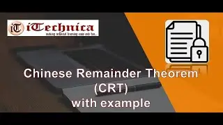 16. Chinese Remainder Theorem (CRT)