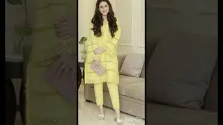 Plain suit design with lace.latest plain dress design 2025.plain dress design.#dressdesign #shorts