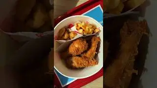 😍НОВЫЙ БАСКЕТ ОТ KFC и РОЗЫГРЫШ😍(чтобы участвовать переходи в мою Инсту или ТикТок) #еда #обзор