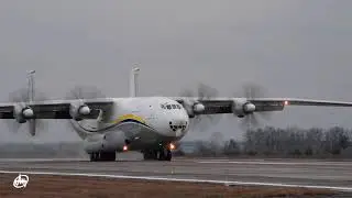 AN-22 returned after a commercial mission