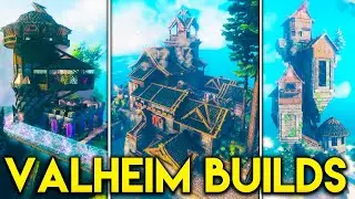 Valheim Builds Compilation - Amazing Valheim Builds!