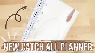 My New Catch All Planner | Half Letter Disc Setup | Catch All System