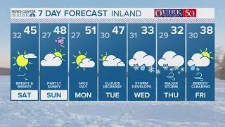 NEWS CENTER Maine Weather Video Forecast