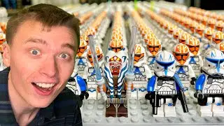 $1 vs $25,000 LEGO Star Wars Clone Army!