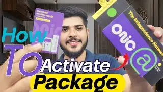 How to Activate Onic Sim Package || Onic SIM pr packages activate karen ka tarika