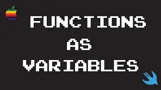 Functions as Variables in Swift