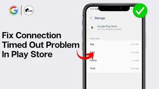 How To Fix Connection Timed Out Problem In Play Store 2024 (EASY FIX)