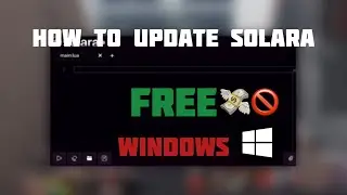 HOW TO UPDATE SOLARA. FREE AND KEYLESS