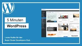 5 Minuten - Webseiten mit WordPress erstellen