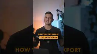 How to export individual clips on Premiere Pro! 