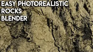 How to Easily Make Photorealistic Rock Surfaces in Blender