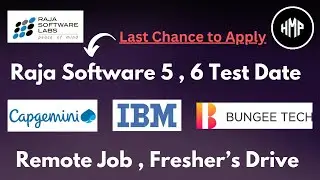 Direct Test Hiring 2024 | capgemini hiring 2024 batch | raja software labs | hire me plz