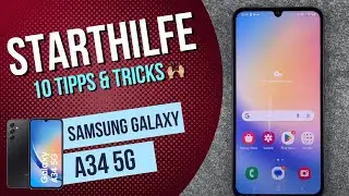 Samsung Galaxy A34 - Die 10 besten Tipps & Tricks für den Start • 📱 • 🔟 • 🆕 • Anleitung | Tutorial