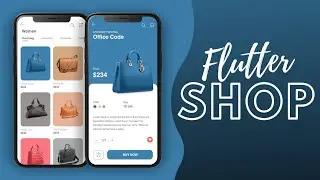 Online Shop App - Flutter UI - Speed Code