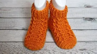 Детские носочки крючком | Crochet baby socks