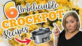 6 UNBELIEVABLE SUMMER DUMP & GO CROCKPOT RECIPES That Will BLOW Your MIND! | SIMPLE & AMAZING MEALS!