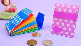 Радужный Оригами Кошелек из бумаги / Origami Rainbow Wallet