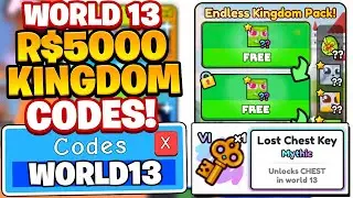 FREE World 13 KINGDOM PACK Codes In Roblox Arm Wrestle Simulator