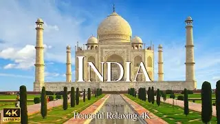 INDIA 4K - Nature Relaxation Film - Peaceful Relaxing Music - 4k Video UltraHD