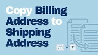 Salesforce Flow: Copy Billing Address to Shipping Address