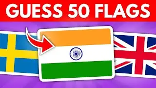 Guess 50 Flags in 3 Seconds | Guess the Country by Flag Quiz