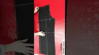 Very Easy Slit Trousers Cutting And Sewing 