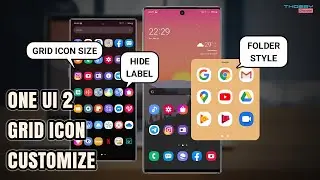 One UI 2 Grid Icon Customize